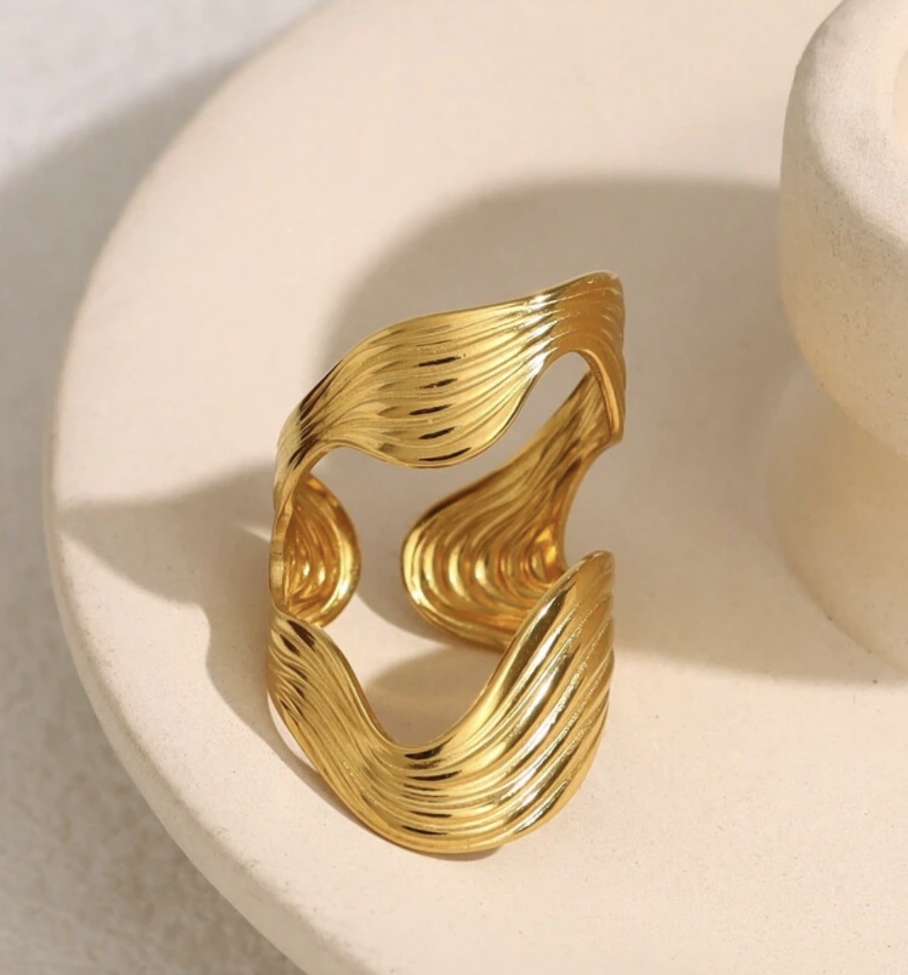 Golden Tides Ring