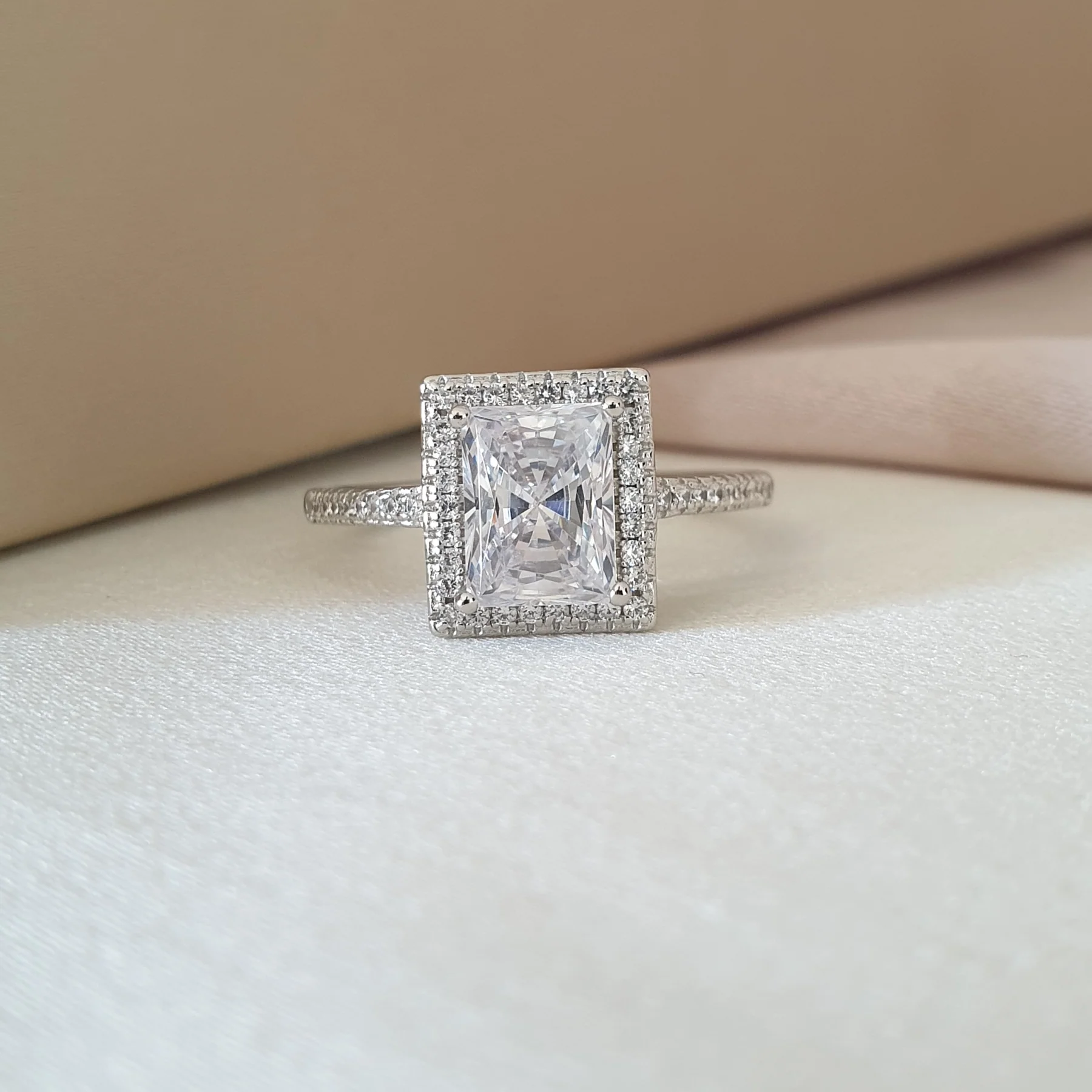 The Radiant Cut Ring